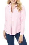 Foxcroft Dianna Button-up Shirt In Pink
