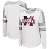 Colosseum White Mississippi State Bulldogs Trey Dolman Long Sleeve T-shirt In White