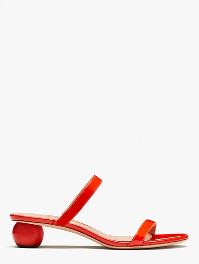 Kate Spade Palm Springs Slide Sandals In Dried Apricot