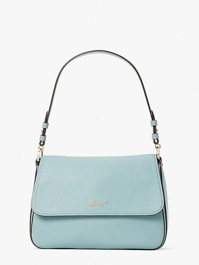 Kate Spade Hudson Medium Convertible Shoulder Bag In Agean Teal