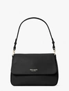 Kate Spade Hudson Medium Convertible Shoulder Bag In Black