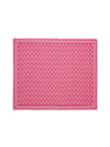 Alexander Mcqueen Pink Silk Scarf With Skull Pattern In Bobby Pink Pale Pink