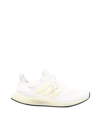 Adidas Originals Ultra 4d Low-top Sneakers In Cwhite Almlim Silvmt