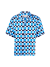 MARNI BOWLING SHIRT CUBAN COLLAR W/SQUARED PATCH POCKET ON THE FRONT