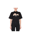 Palm Angels Spray Bear-motif T-shirt In Black