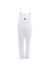 Washington Dee Cee Washington Dee-cee Woman Overalls White Size 30 Cotton In White