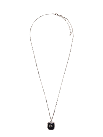 Dolce & Gabbana Metal Necklace - Atterley In Silver