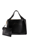 STELLA MCCARTNEY PERFORATED LOGO TOTE