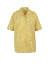 Etro Nylon Printed Shirt Women In Yellow
