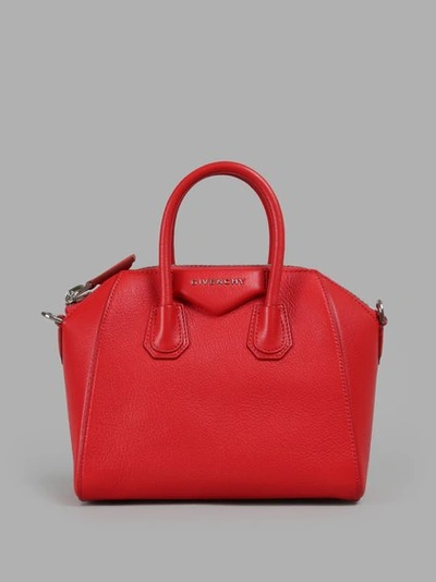 Givenchy Red Mini Antiogna Bag