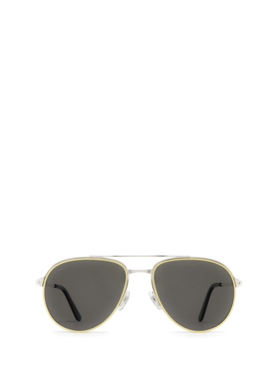Cartier Ct0325s Silver Male Sunglasses