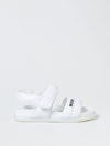 MSGM SANDALS IN PADDED LEATHER,353707001