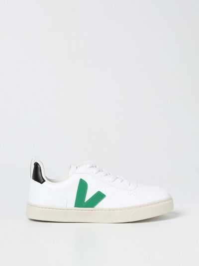 Veja Kids' Trainers In Synthetic Leather In White