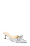 MACH & MACH DOUBLE BOW POINTED TOE MULE