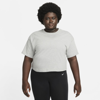 Nike Women's  Sportswear Essential T-shirt (plus Size) In Grey