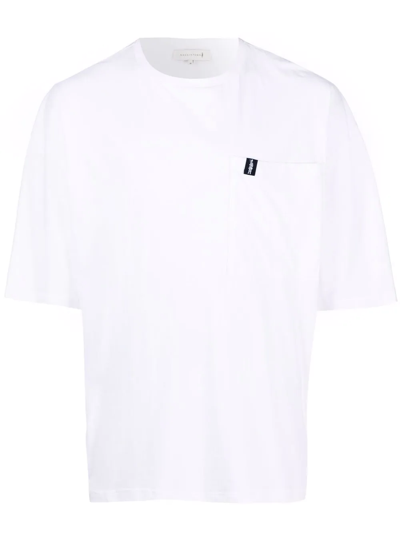 Mackintosh Rain Or Shine Organic-cotton T-shirt In White