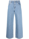 Carhartt Brandon Cotton Denim Jeans In Blau