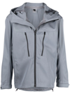 Gr10k Wool Zip-up Jacket In Grey