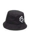 Off-white Logo-patch Bucket Hat In Black