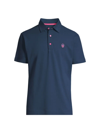 SWAG GOLF MEN'S SWAG SKULL ATHLETIC-FIT POLO SHIRT