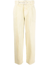 JIL SANDER PLEAT-DETAIL STRAIGHT-LEG TROUSERS