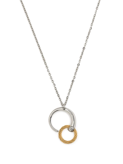 Charriol Infinity Zen Necklace In Silver
