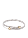 Charriol Celtic Rope-detail Bangle In Silver