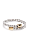 Charriol Celtic Rope-detail Bangle In Silver