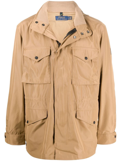 Polo Ralph Lauren Insulated Field Jacket In Nude