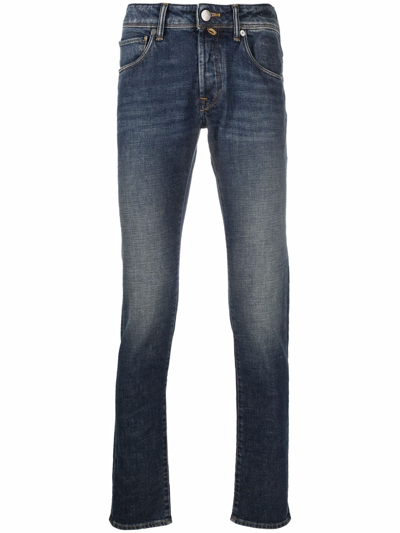 Incotex Slim-cut Jeans In Blue