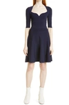 TED BAKER MILLY SWEETHEART SWEATER DRESS