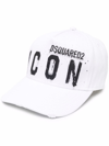 Dsquared2 Logo Hat In White