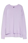 Sweaty Betty After Class Sweatshirt In Aster Purple