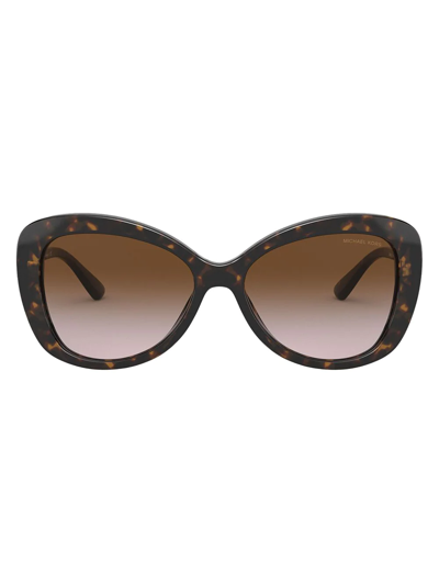 Michael Kors Positano Sunglasses In Brown
