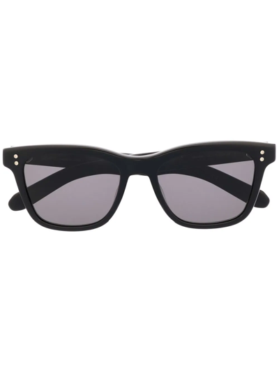 Brioni Square-frame Sunglasses In Black