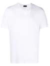 Moncler Brand-print Relaxed-fit Cotton-jersey T-shirt In White
