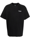 Represent Owners Club Logo Printed Crewneck T-shirt In Black