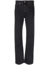 Ambush Black High Waist Slim Fit Jeans In Black