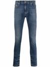 REPRESENT MID-RISE SKINNY JEANS