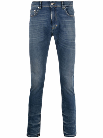 Represent Mid-rise Straight Jeans In Blue