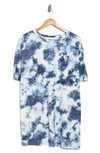 Blue Simple Tie Dye