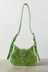 Urban Outfitters Devon Studded Shoulder Bag In Green