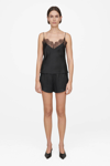Anine Bing Jade Short In Black In Black