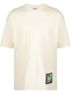 Ambush Wksp Patch T-shirt White Asparagus Multi In Neutrals