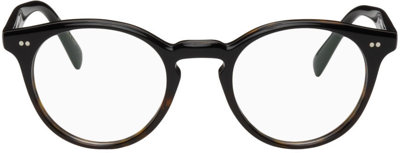 Oliver Peoples Ov5414u Semi Matte Black / Olive Tortoise Glasses