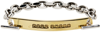 PAUL SMITH GOLD ID CHAIN BRACELET