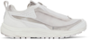 11 By Boris Bidjan Saberi White Salomon Edition Bamba 2 Low Sneakers In Ice Grey