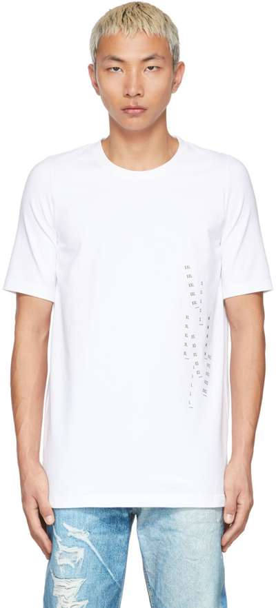 Doublet White Cotton T-shirt In Whie