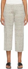 Vitelli Reverse Pleat Lounge Pants - Plain In Light Grey