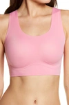 True & Co. True Body Lift Wireless Bra In Chateau Rose